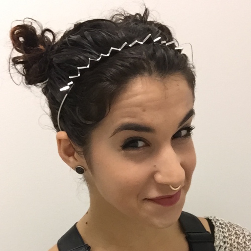 Silver spike halo